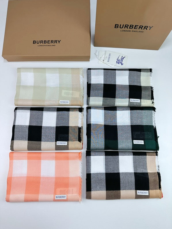 BURBERRY BBR SCARF 200 CM IN CASHMERE 740384