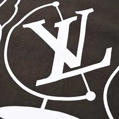 Louis Vuitton Embroidered Sailboat Short-Sleeve T-Shirt