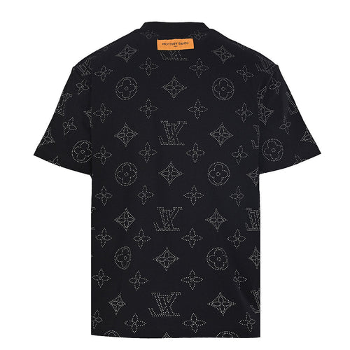 Louis Vuitton All-Over Chain Print Short-Sleeve T-Shirt