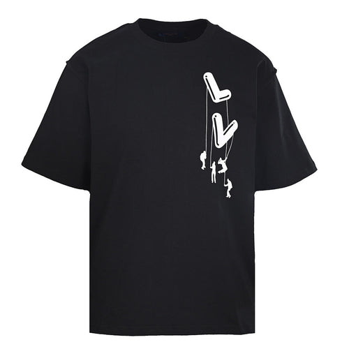 Louis Vuitton (LV) Paratrooper Print Short-Sleeve T-Shirt