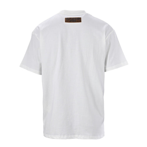 Louis Vuitton Beaded Crew-Neck Short-Sleeve T-Shirt