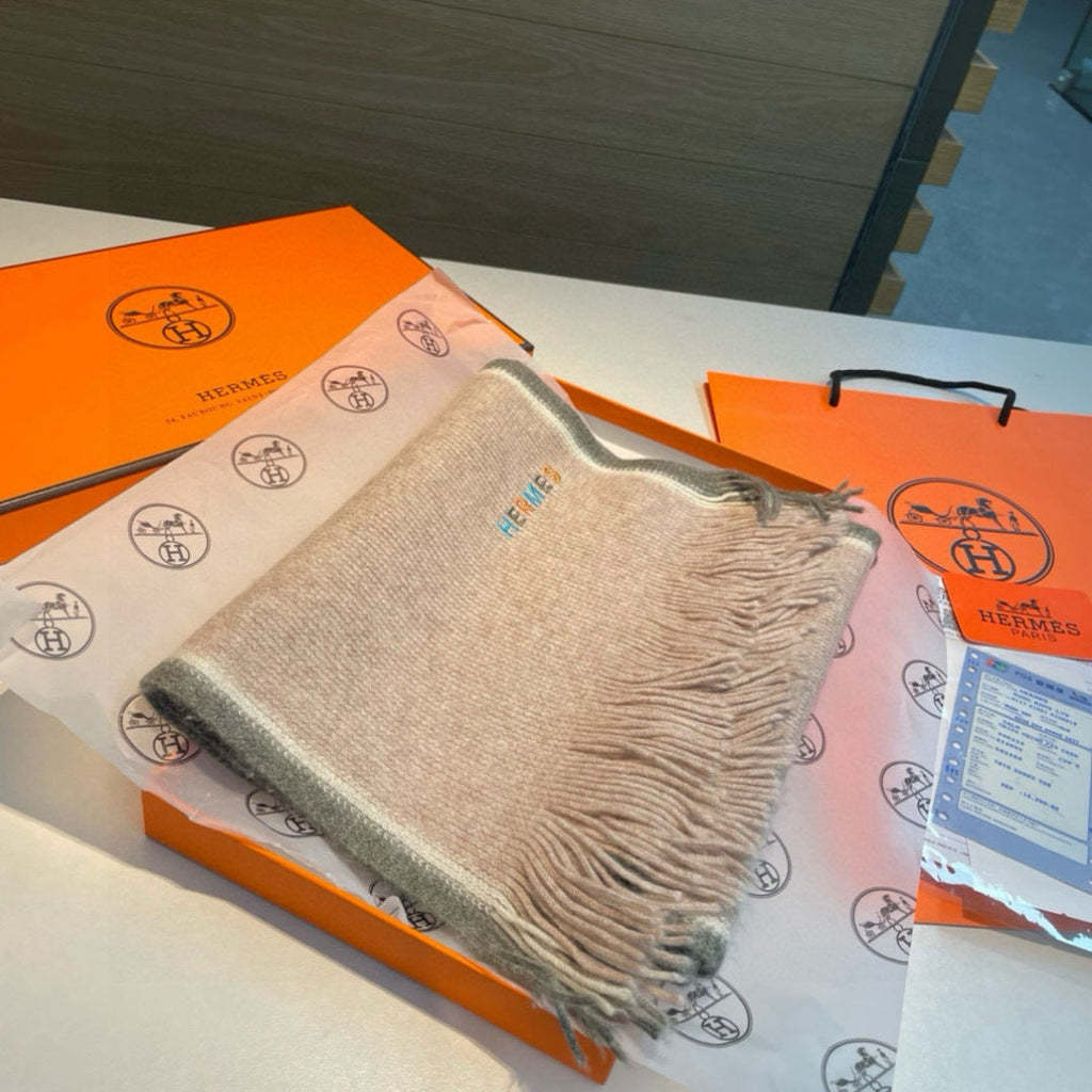 HERMES HERMES 25S SCARF 180 IN CASERE 989877