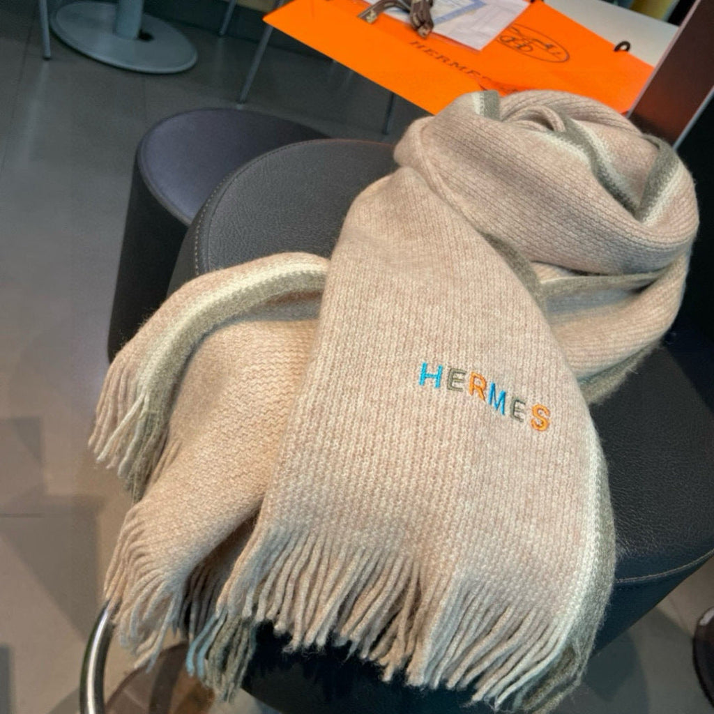 HERMES HERMES 25S SCARF 180 IN CASERE 989877