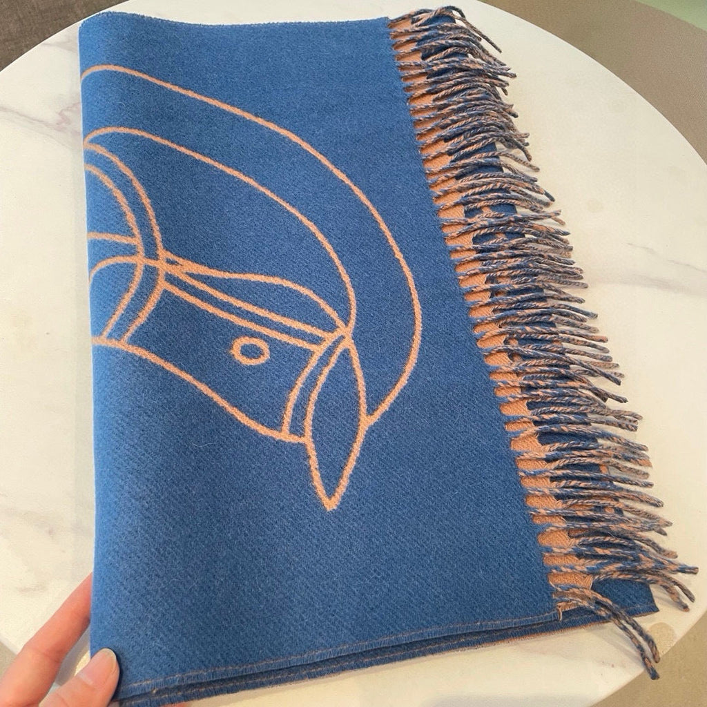 HERMES HERMES 25S SCARF 195 IN CASERE 989852