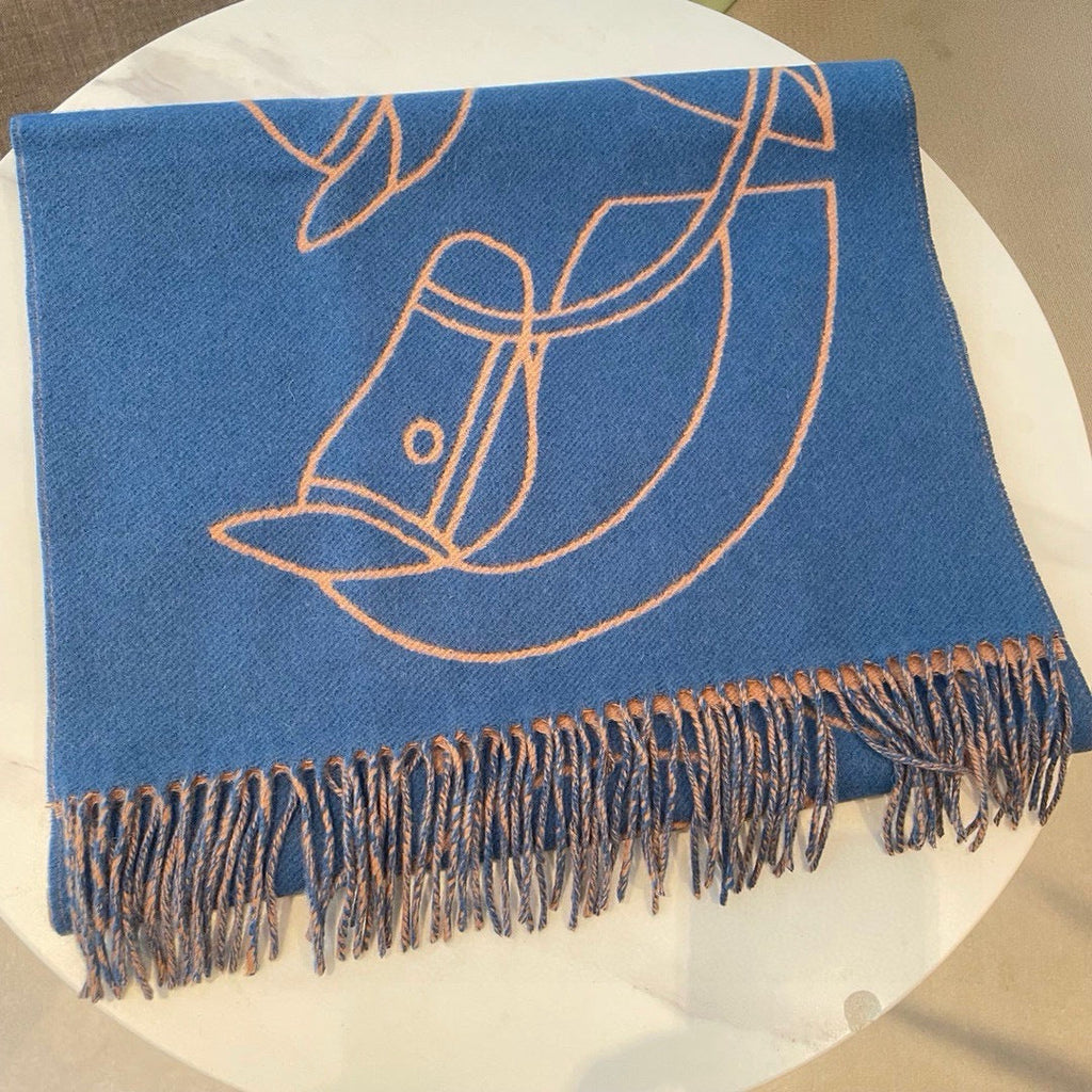 HERMES HERMES 25S SCARF 195 IN CASERE 989852