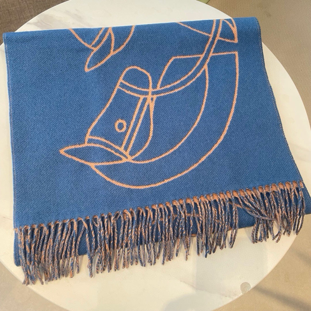 HERMES HERMES 25S SCARF 195 IN CASERE 989852