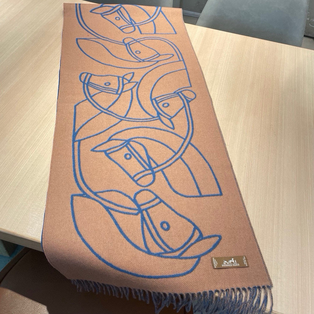 HERMES HERMES 25S SCARF 195 IN CASERE 989852