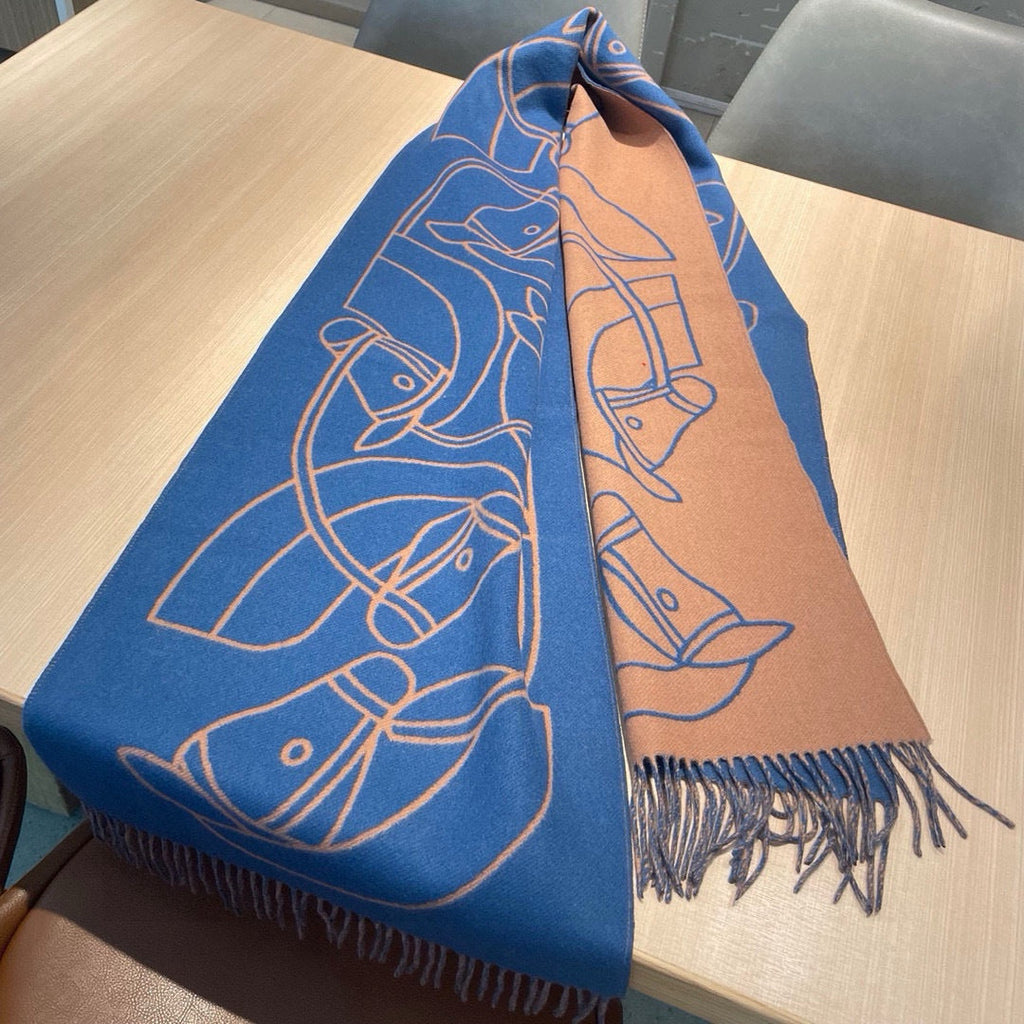 HERMES HERMES 25S SCARF 195 IN CASERE 989852