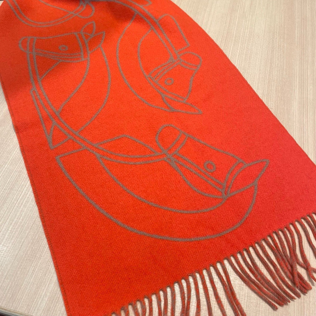 HERMES HERMES 25S SCARF 195 IN CASERE 989853