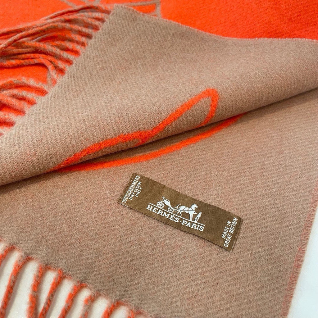 HERMES HERMES 25S SCARF 195 IN CASERE 989853