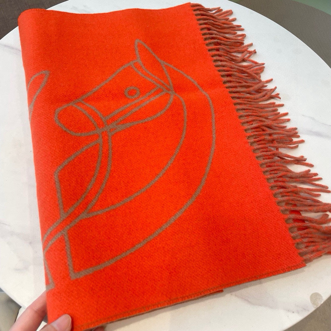 HERMES HERMES 25S SCARF 195 IN CASERE 989853