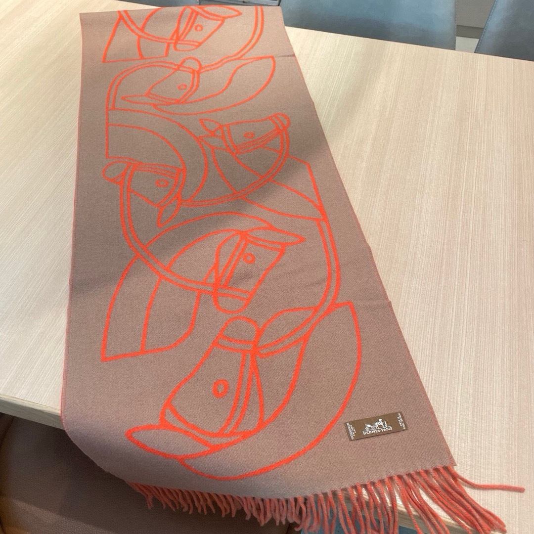 HERMES HERMES 25S SCARF 195 IN CASERE 989853