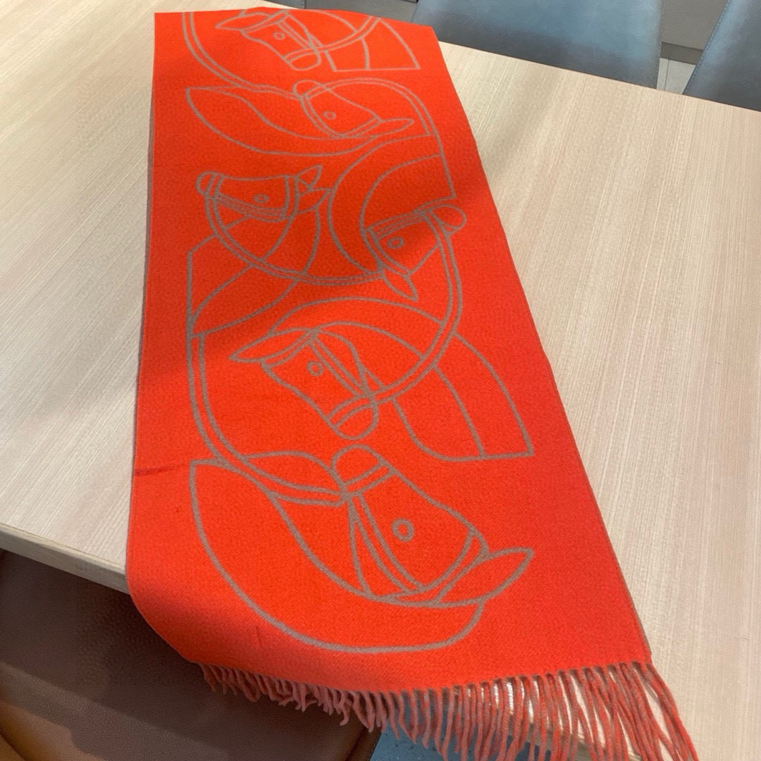 HERMES HERMES 25S SCARF 195 IN CASERE 989853