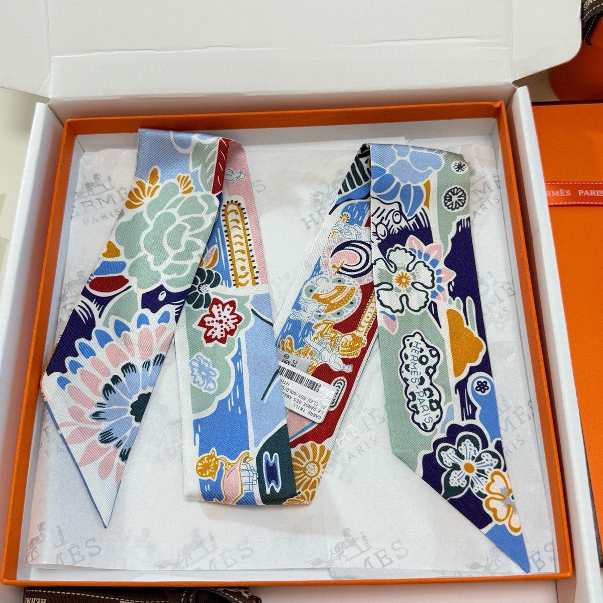 HERMES HERMES 25S SCARF 90 IN SILK 854959