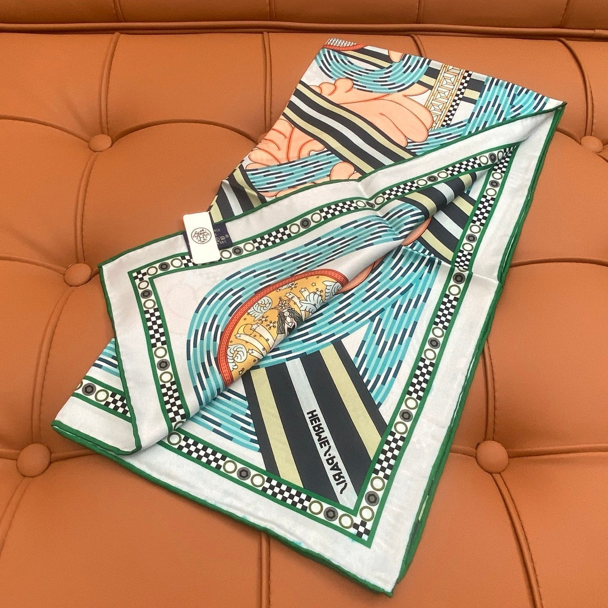 HERMES HERMES 25S SCARF 90 IN SILK 709683