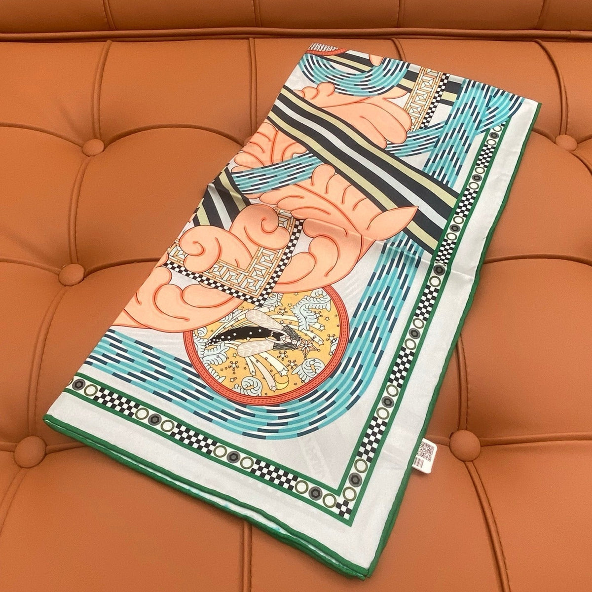 HERMES HERMES 25S SCARF 90 IN SILK 709683
