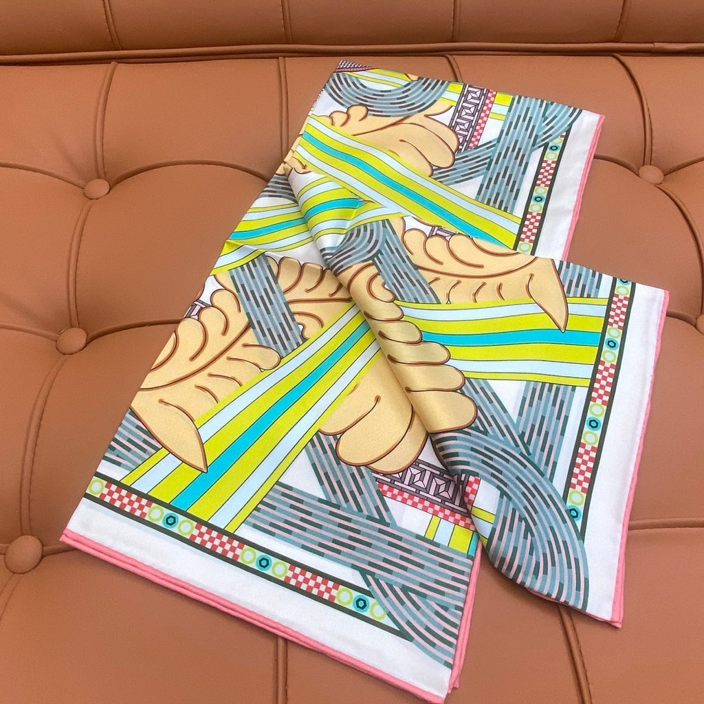 HERMES HERMES 25S SCARF 90 IN SILK 709684