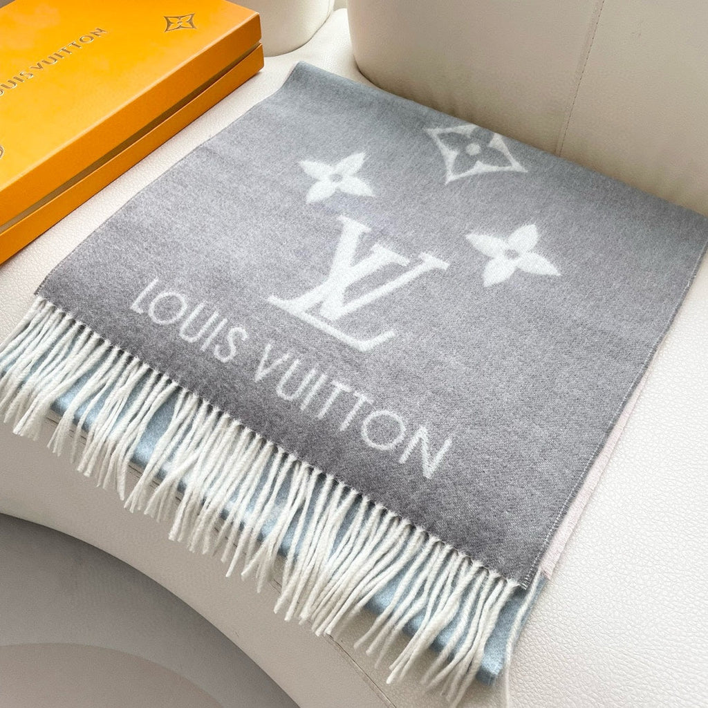 LOUIS VUITTON REYKJAVIK GRADIENT SCARF 220 CM IN COLORFUL CASHMERE 399734