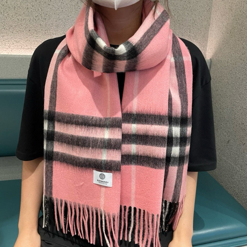 BURBERRY BBR SCARF 180 CM IN CASHMERE 522310