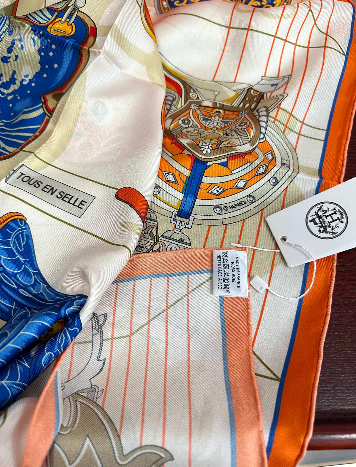 HERMES HERMES 25S SCARF 90 IN SILK 002