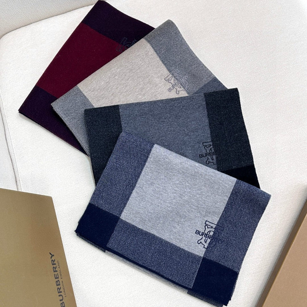 BURBERRY BBR SCARF 180 CM IN CASHMERE 697637