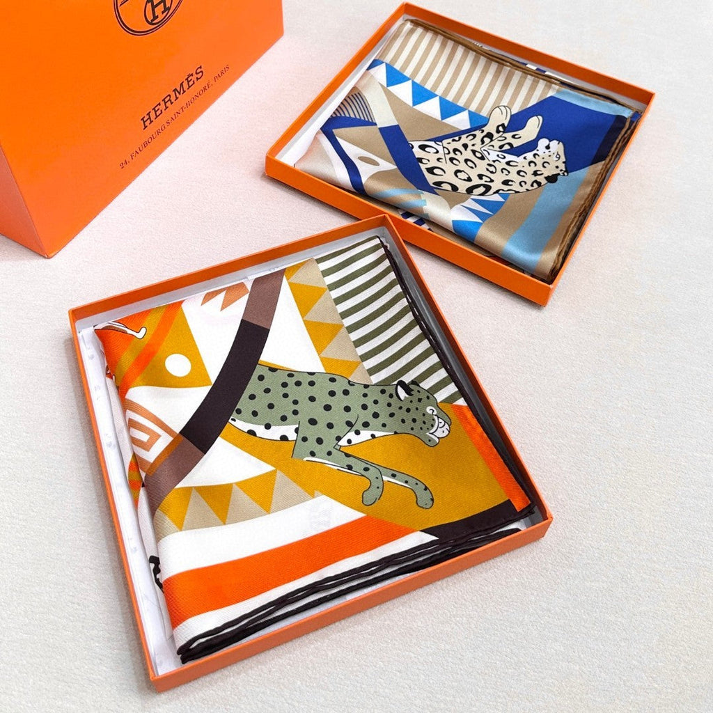HERMES HERMES 25S SCARF 90 IN SILK 730646
