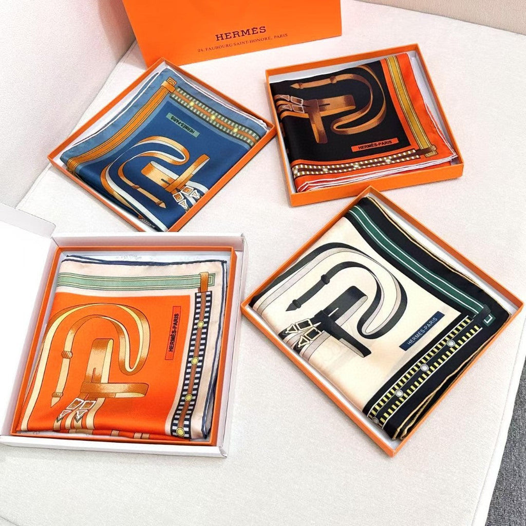HERMES HERMES 25S SCARF 90 IN SILK 735839