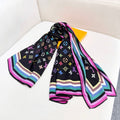 LOUIS VUITTON LV SCARF 134 CM IN WOOL MIX SILK 719982