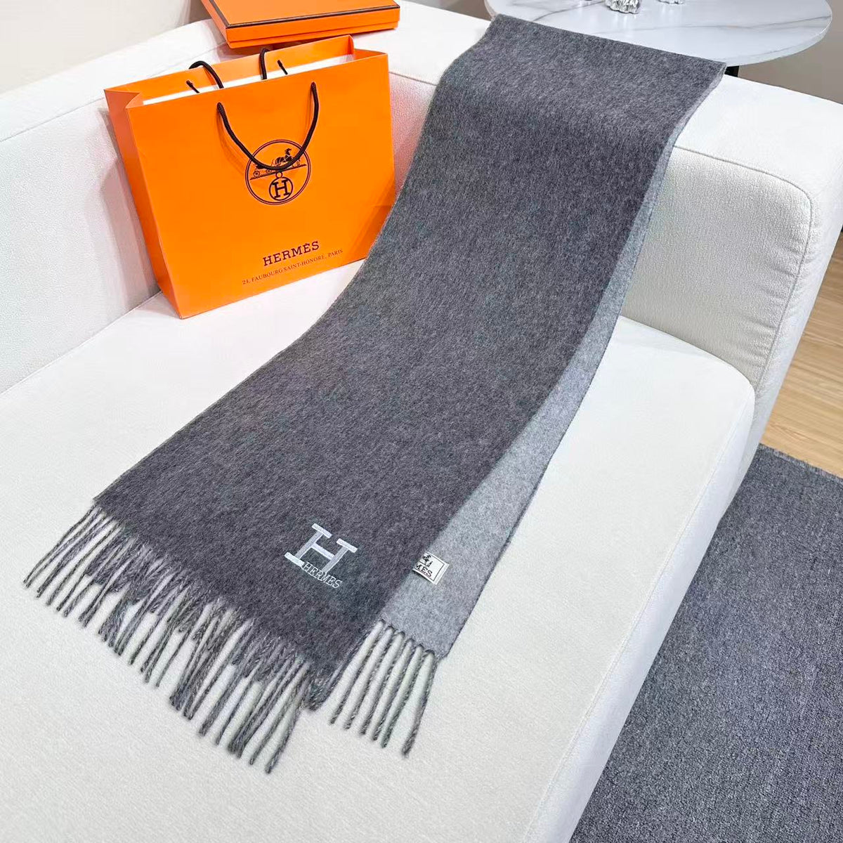 HERMES HERMES 25S SCARF 190 IN CASERE 986002