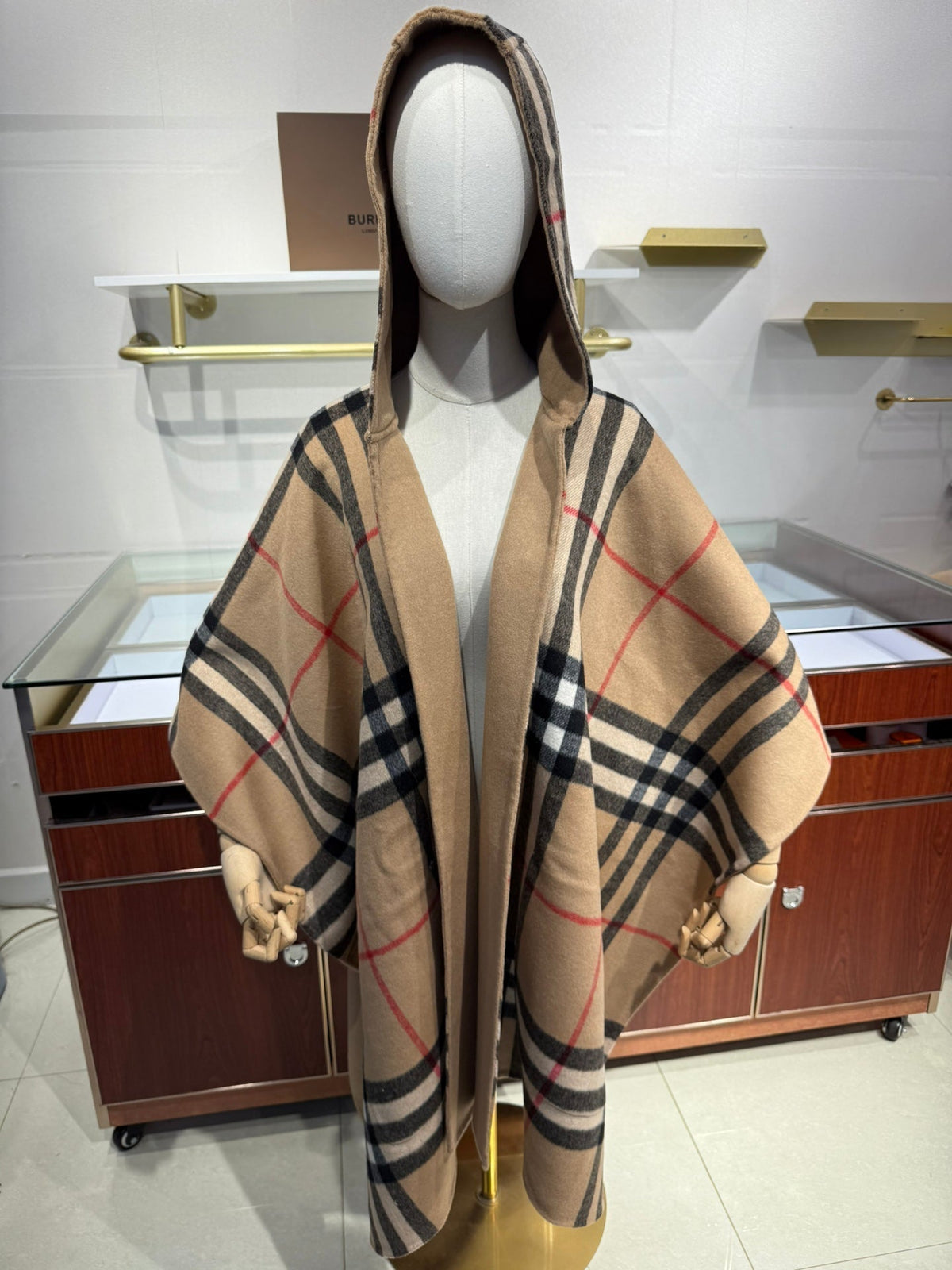 BURBERRY BBR SCARF IN CASHMERE 732155