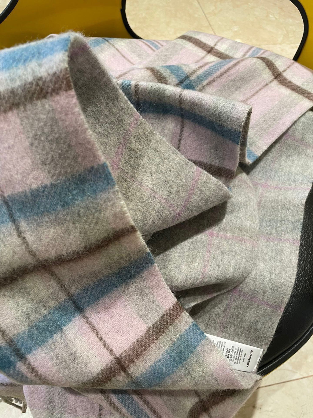 BURBERRY BBR SCARF 200 CM IN CASHMERE 481390
