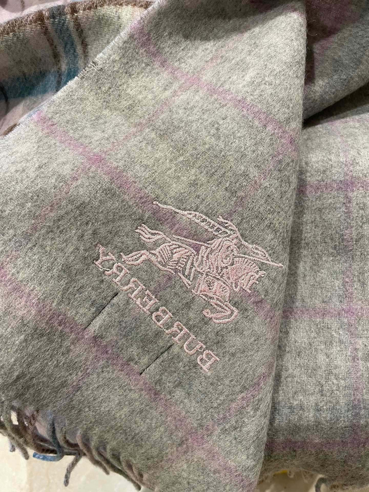 BURBERRY BBR SCARF 200 CM IN CASHMERE 481390