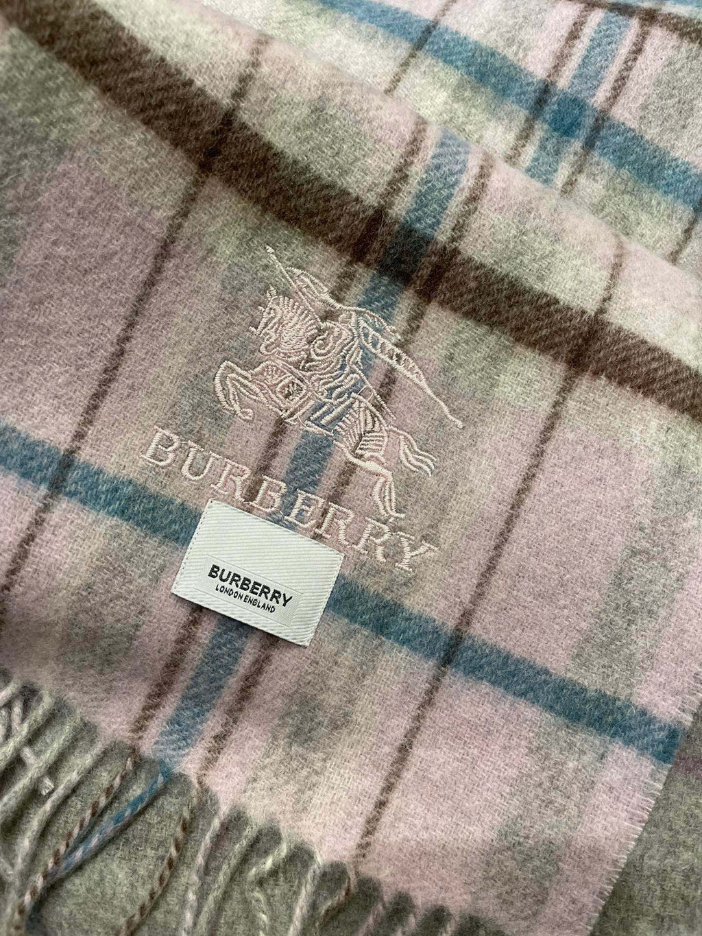 BURBERRY BBR SCARF 200 CM IN CASHMERE 481390