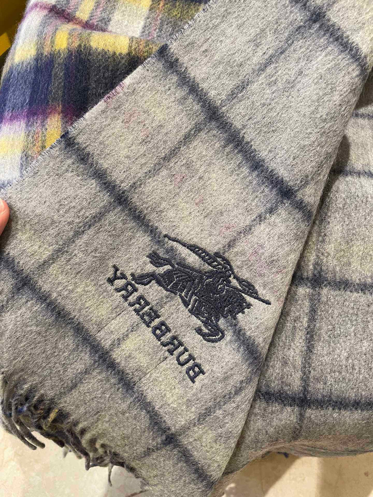 BURBERRY BBR SCARF 200 CM IN CASHMERE 481391